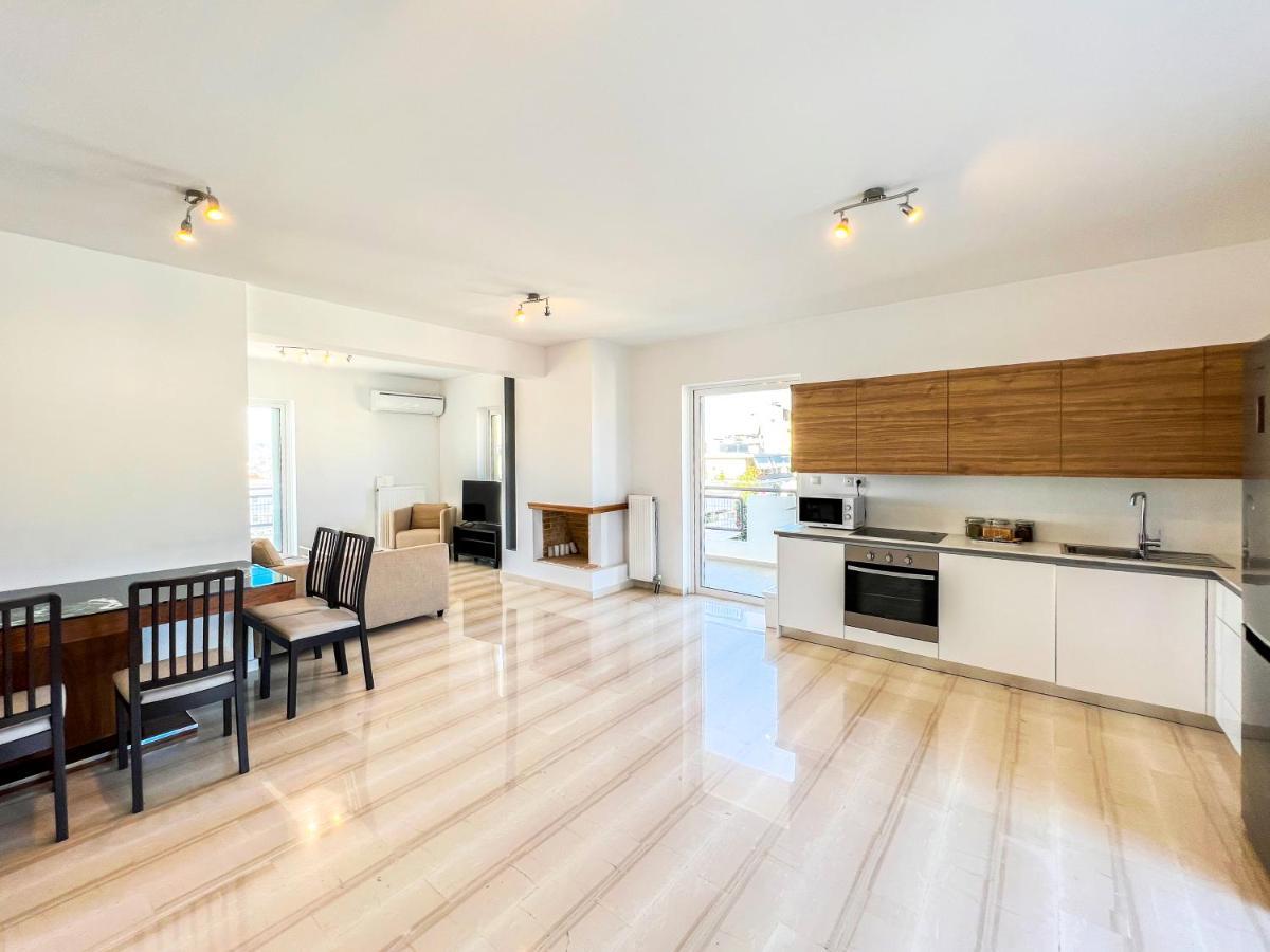 Panoramic Cityscape Maisonette In Agios Dimitrios Athens Luaran gambar