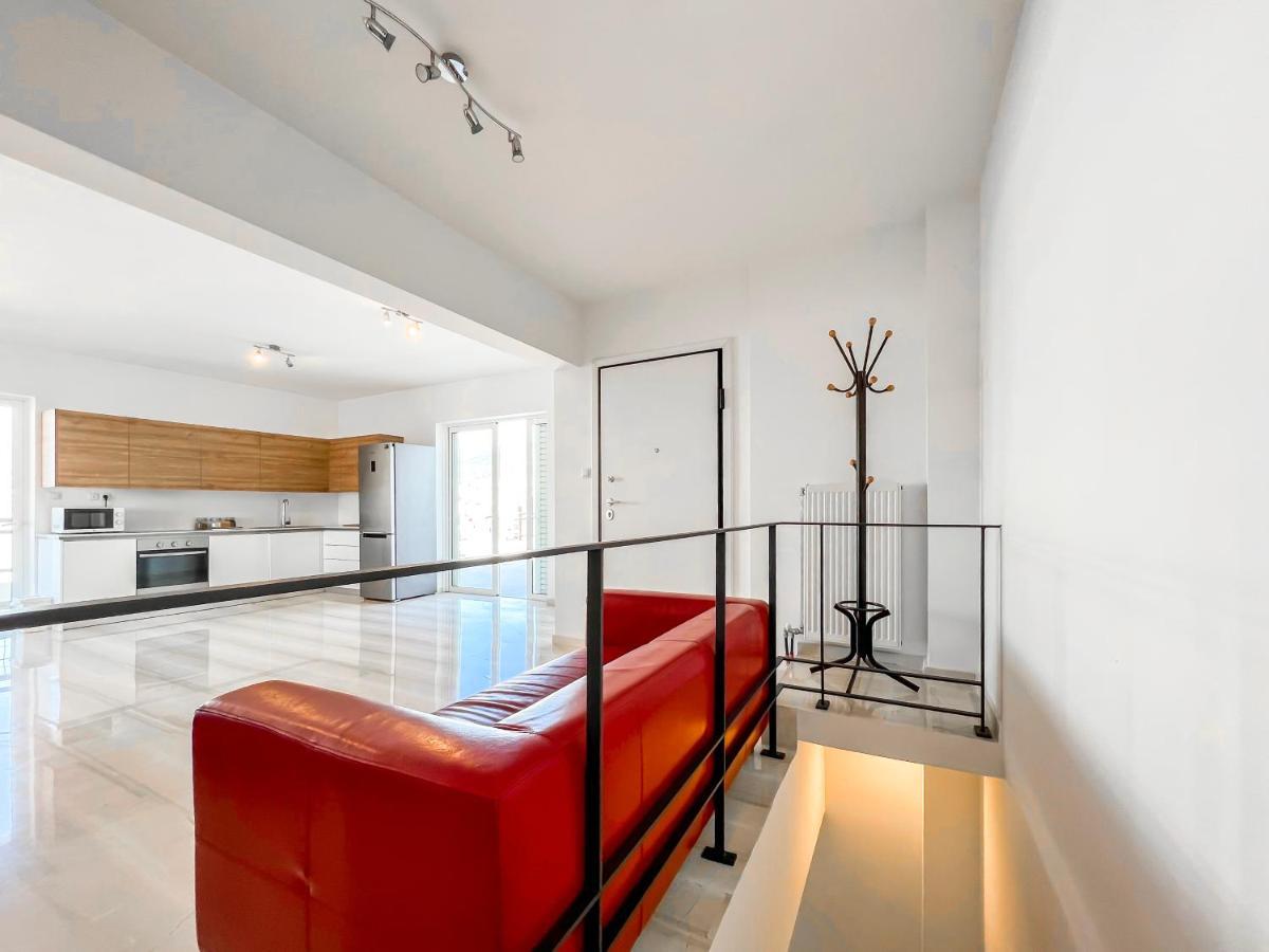 Panoramic Cityscape Maisonette In Agios Dimitrios Athens Luaran gambar